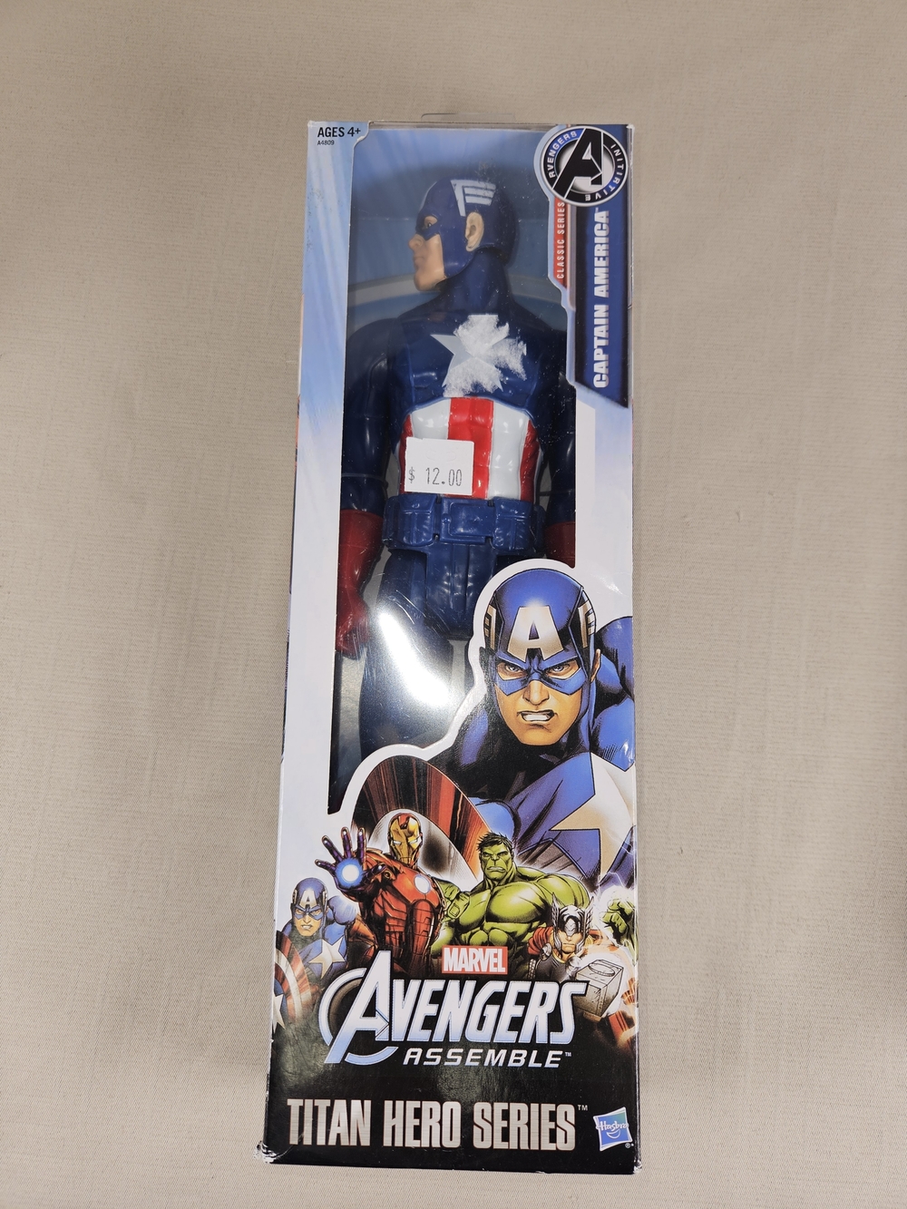 Marvel Avengers Captain America Titan Hero Figure - Blue Red White